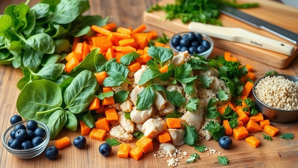 healthy homemade dog food ingredients