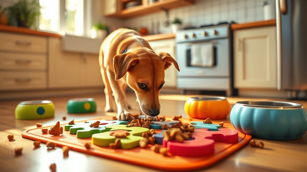 interactive mealtime enrichment activities