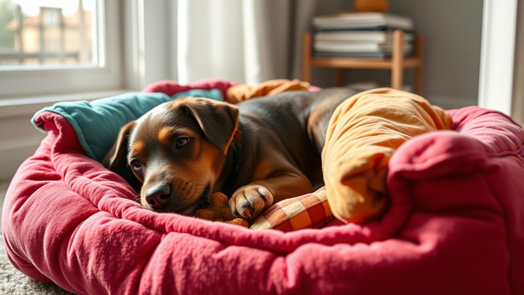 maintain clean dog bed