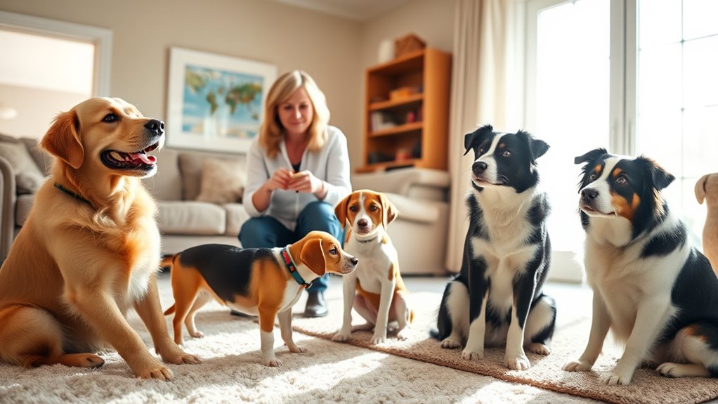 manage dog park interactions