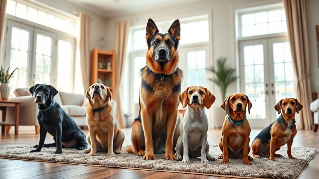 manage dog social hierarchies
