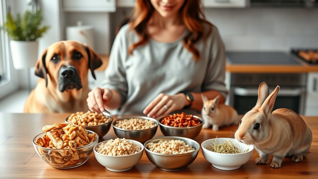 manage pet dietary restrictions