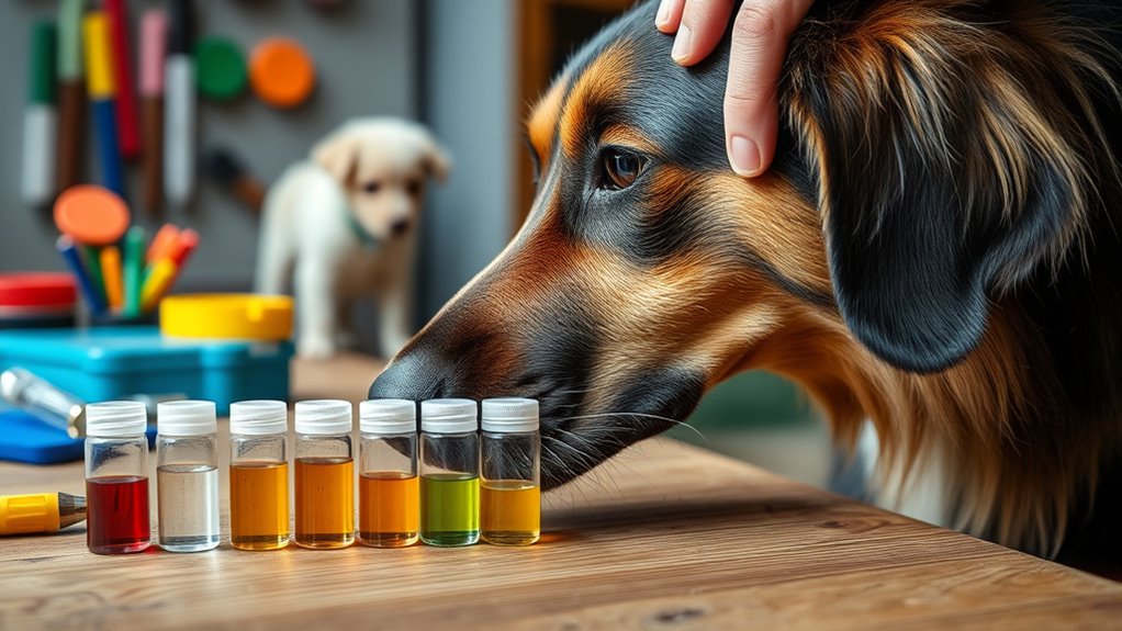 managing distractions during scent training