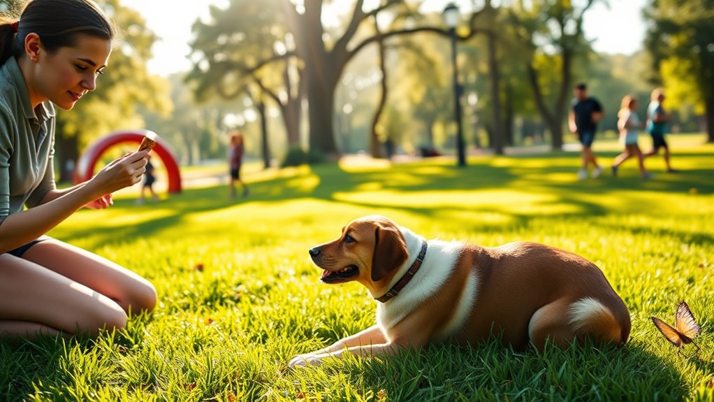 minimize distractions through training
