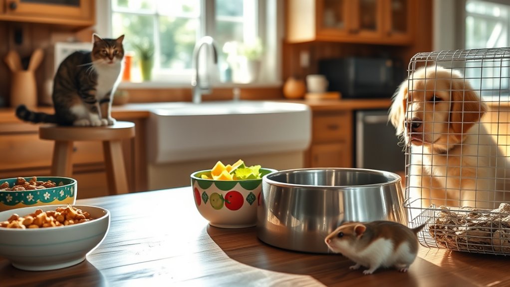 multi pet feeding strategies
