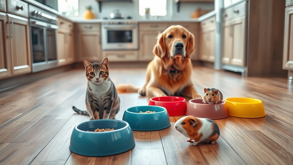 organized balanced feeding routines