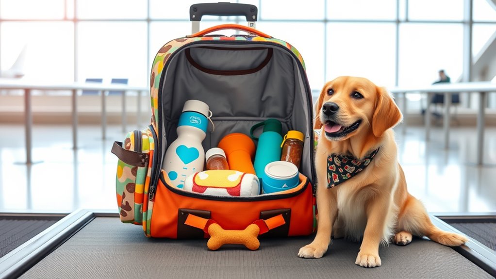 pet travel packing essentials