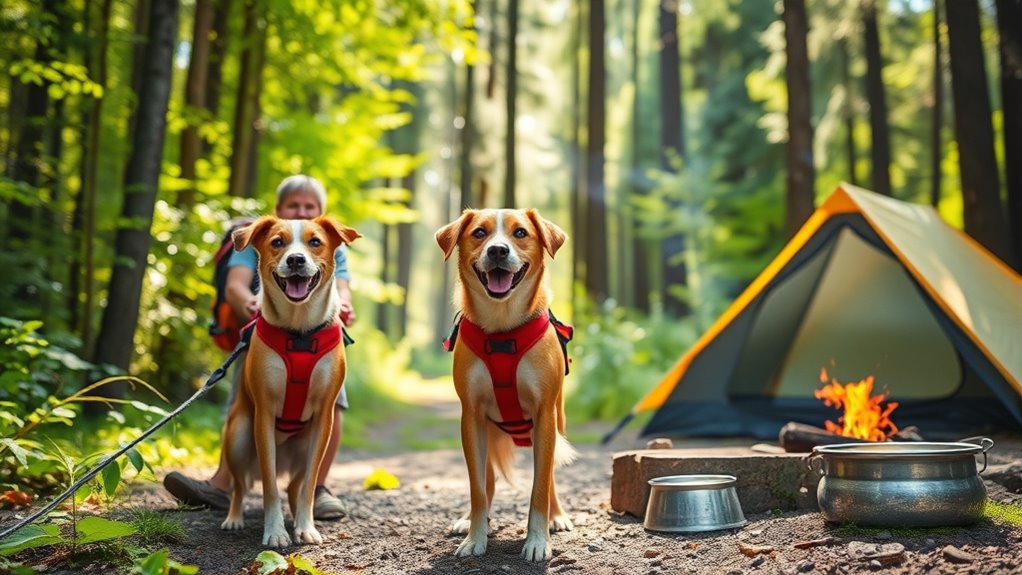 prepare dog for outdoor adventures