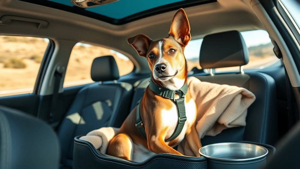 prepare dog for travel