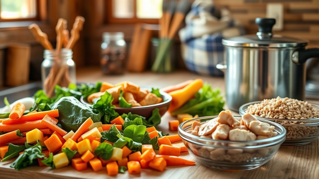 preparing healthy canine recipes