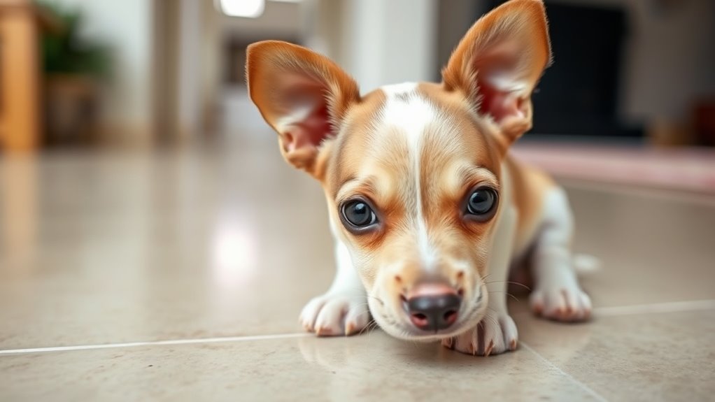 puppy bathroom signals recognition