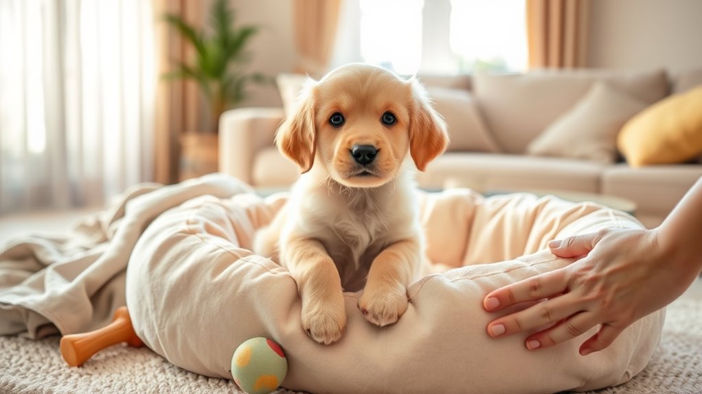puppy care first week