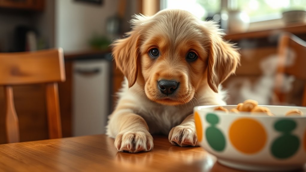 puppy nutrition during first year