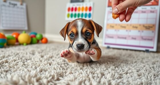puppy skills timeline guide