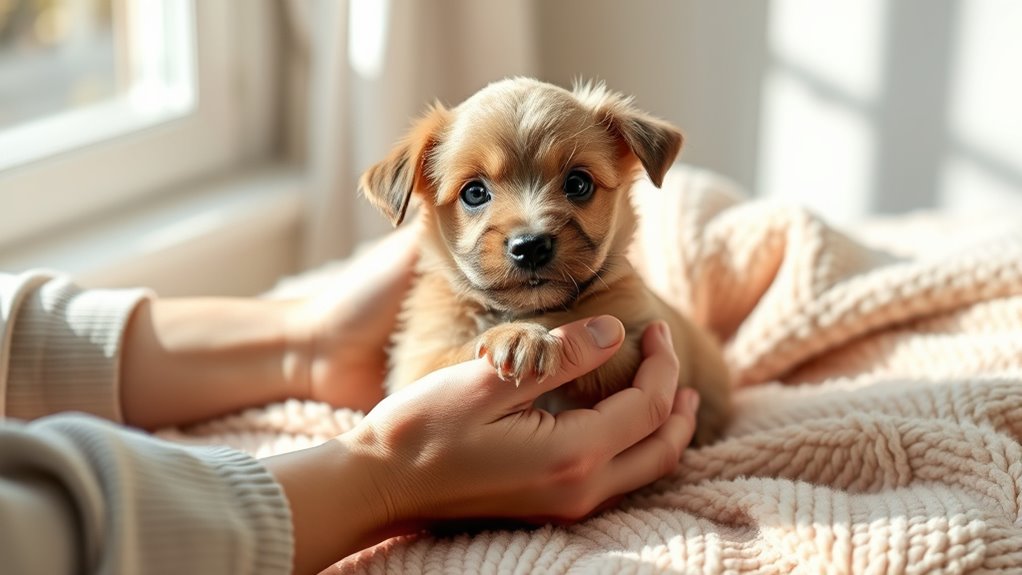 puppy socialization and handling