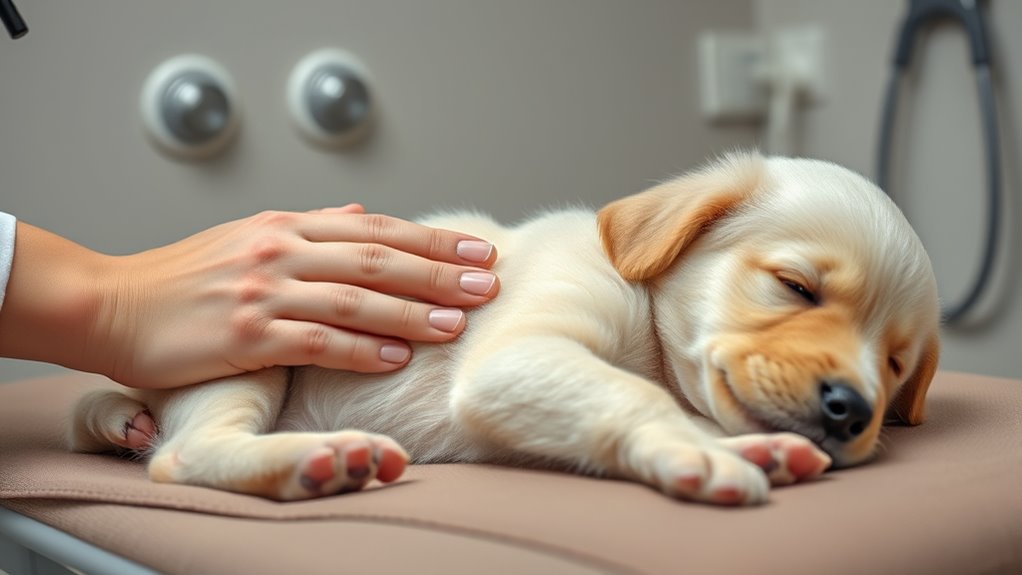 puppy touch and care