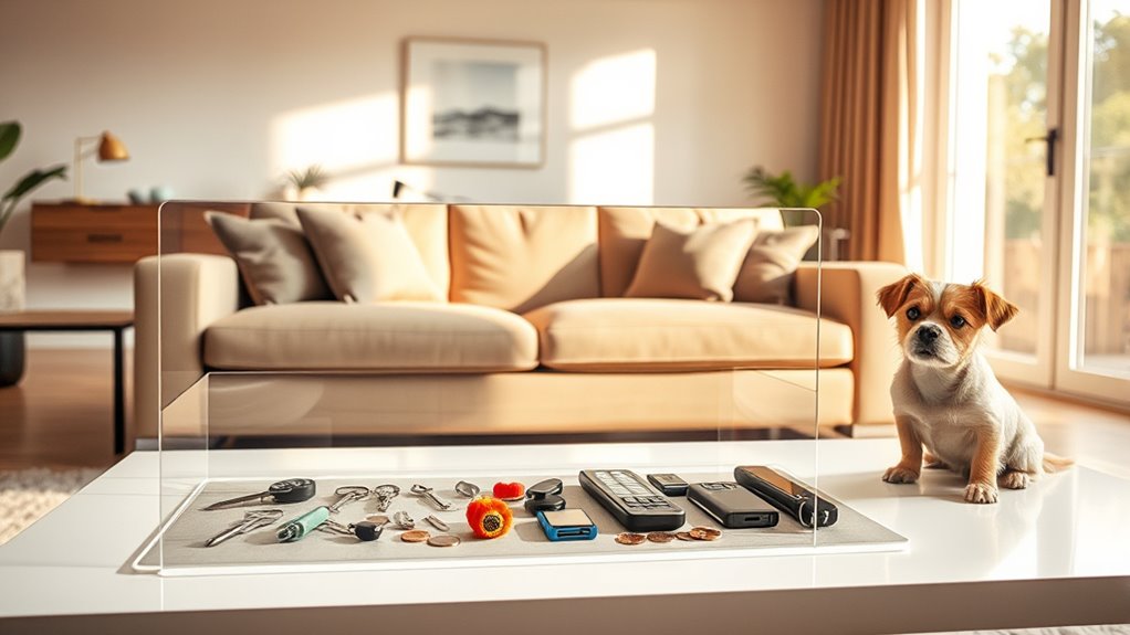secure small objects safely