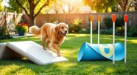 senior dog agility modifications