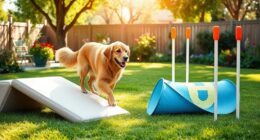 senior dog agility modifications