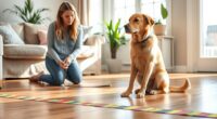 teaching dogs boundary rules
