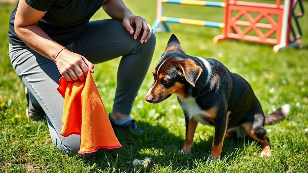 use consistent positive reinforcement