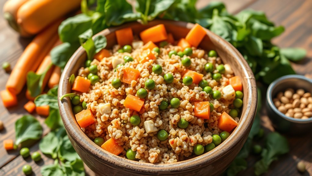 vegetarian nutrients for dogs