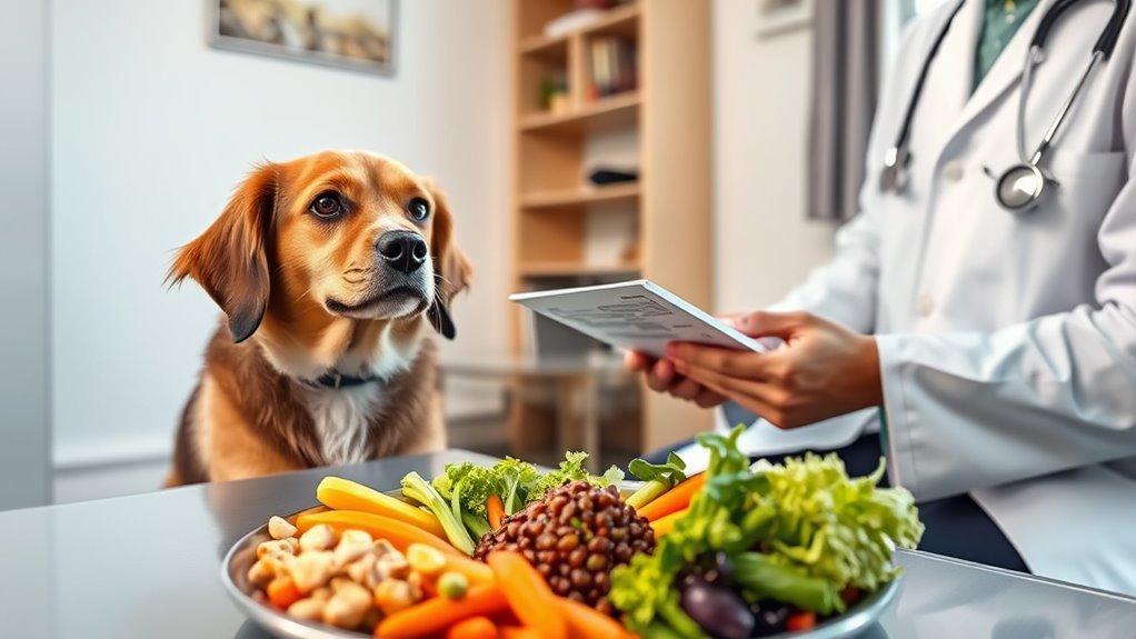 veterinary guidance and monitoring