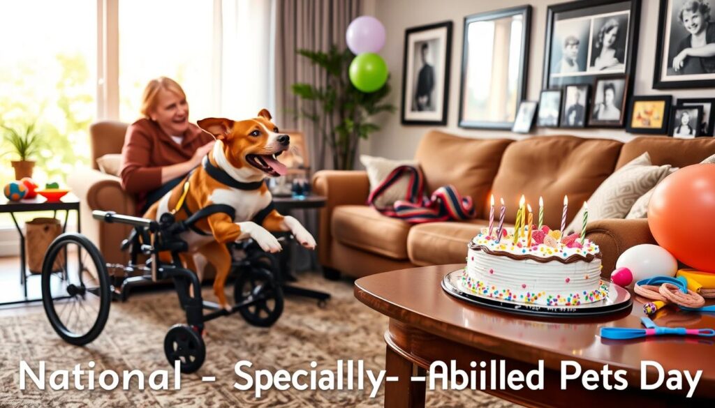 ways to celebrate National Specially-Abled Pets Day