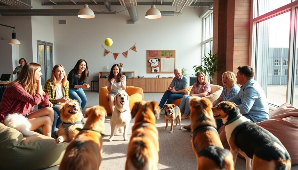 dog-related team building