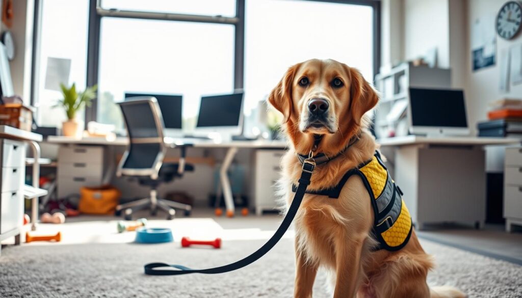 dog safety at work