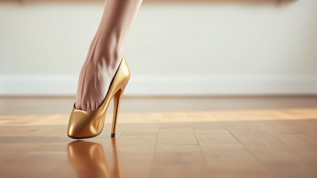 accurate heel placement technique