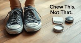 avoid biting shoes