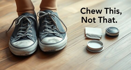 avoid biting shoes