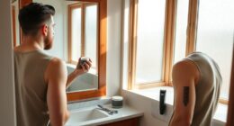 consistent weekly grooming routine