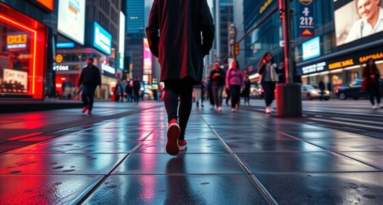 follow human movement patterns