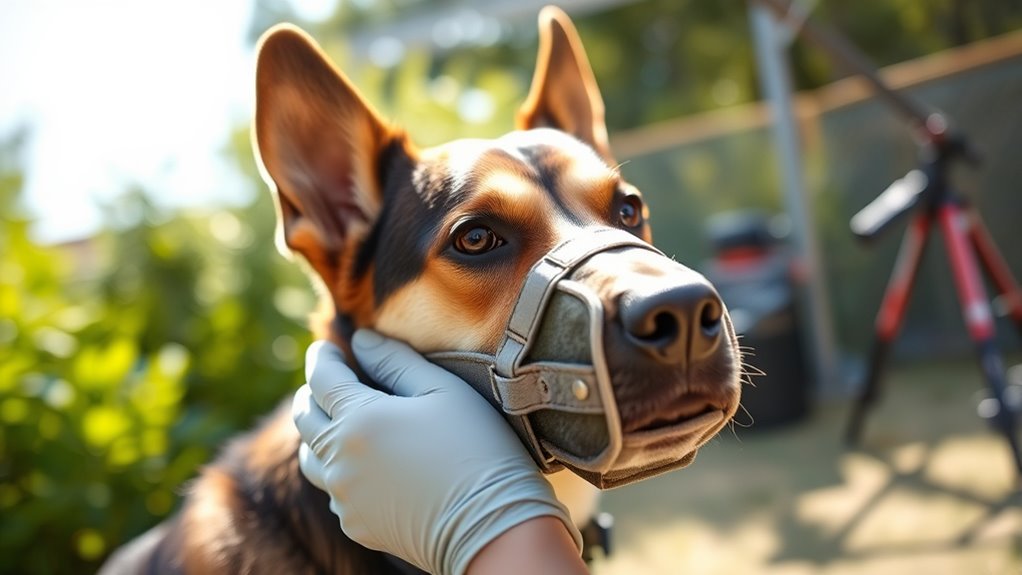 gradual positive muzzle training