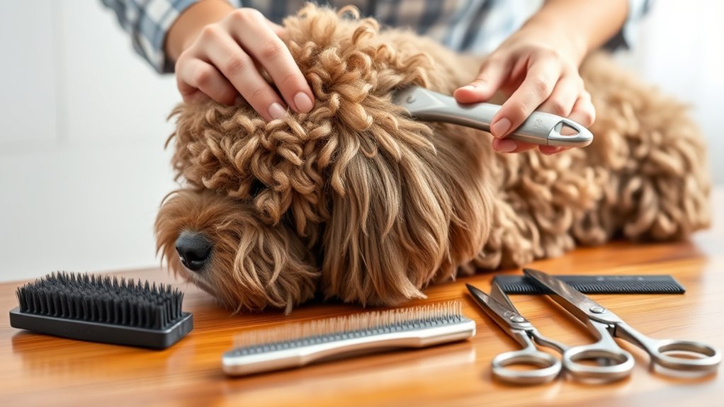 grooming tools for coats