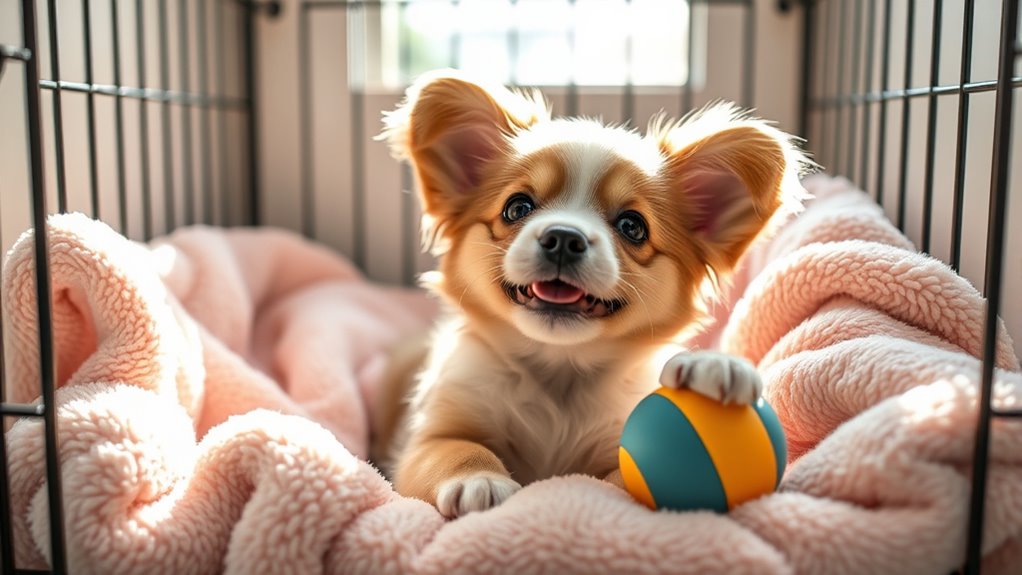 puppy crate training methods