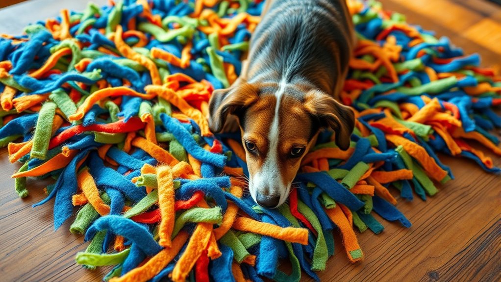 quick no sew snuffle mat
