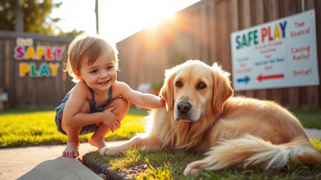 safe respectful kid dog interactions