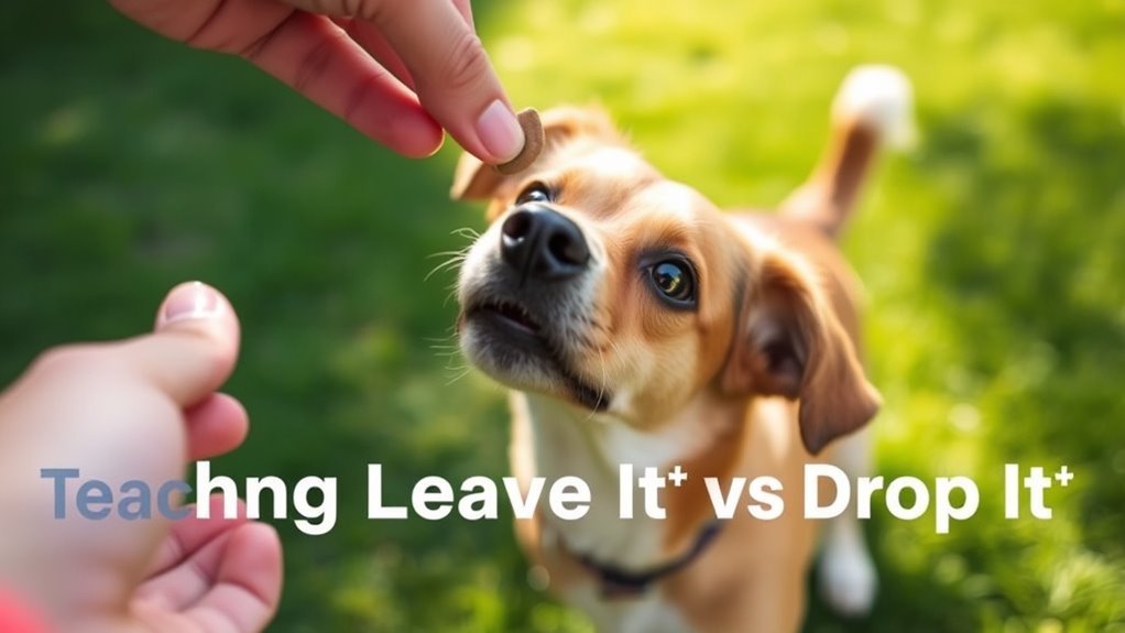 teach leave it and drop it