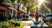 training in public spaces