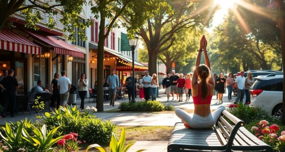 training in public spaces