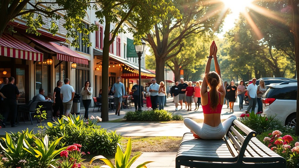 training in public spaces