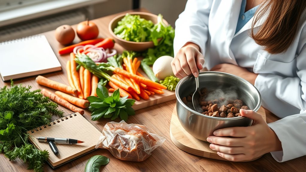 veterinarian questions for homemade diets