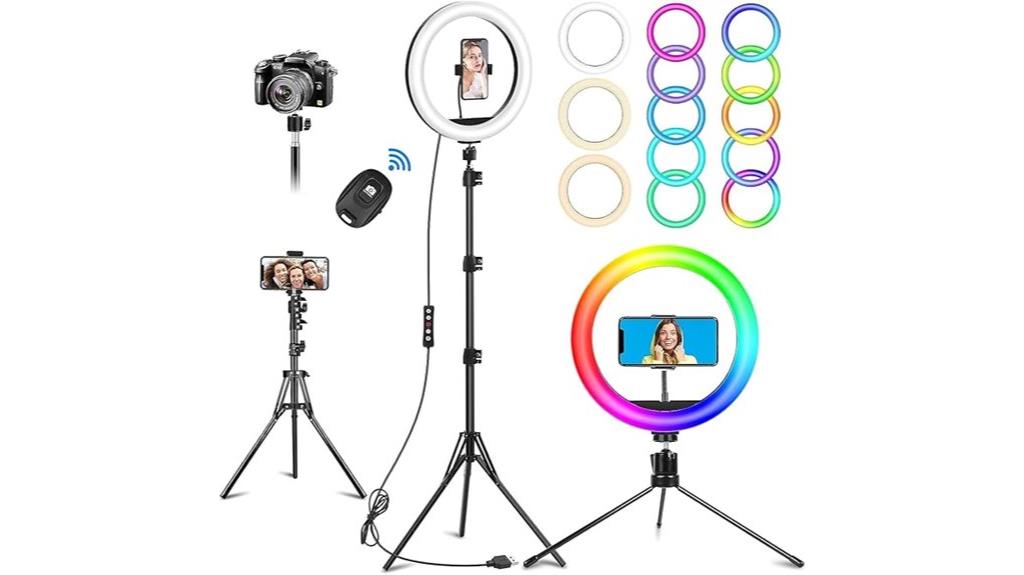10 3 inch ring light kit
