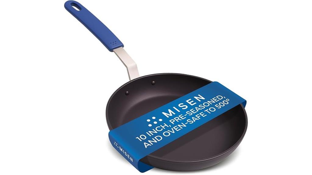 10 inch carbon steel pan