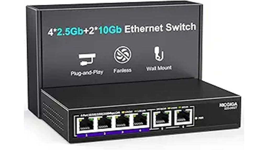 10gb ethernet unmanaged switch