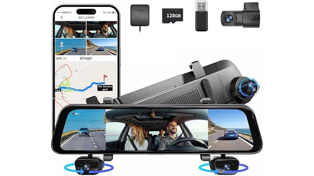 2025 mirror camera with sd