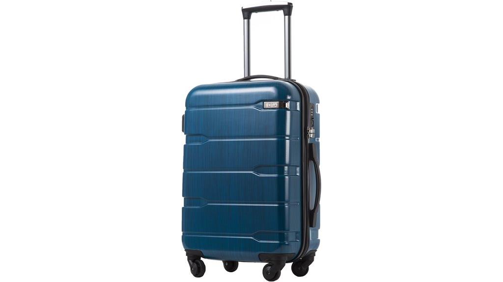 20 inch tsa spinner suitcase